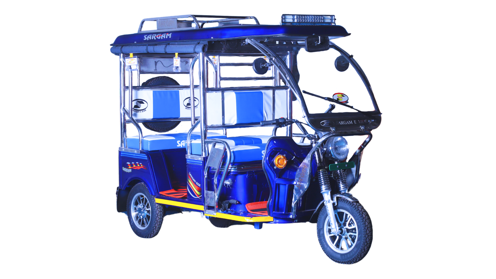 sargam e ride blue lxi rickshaw