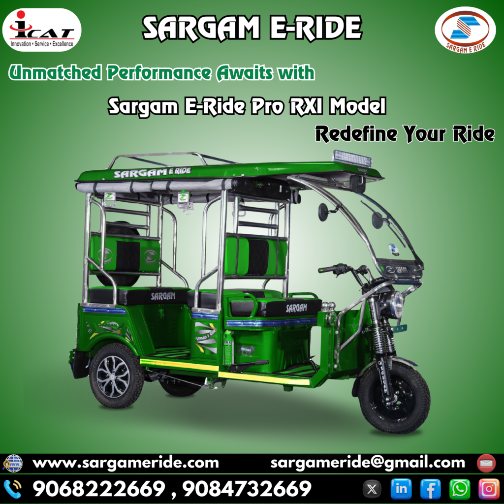 battery operated auto rickshaw manufacturer