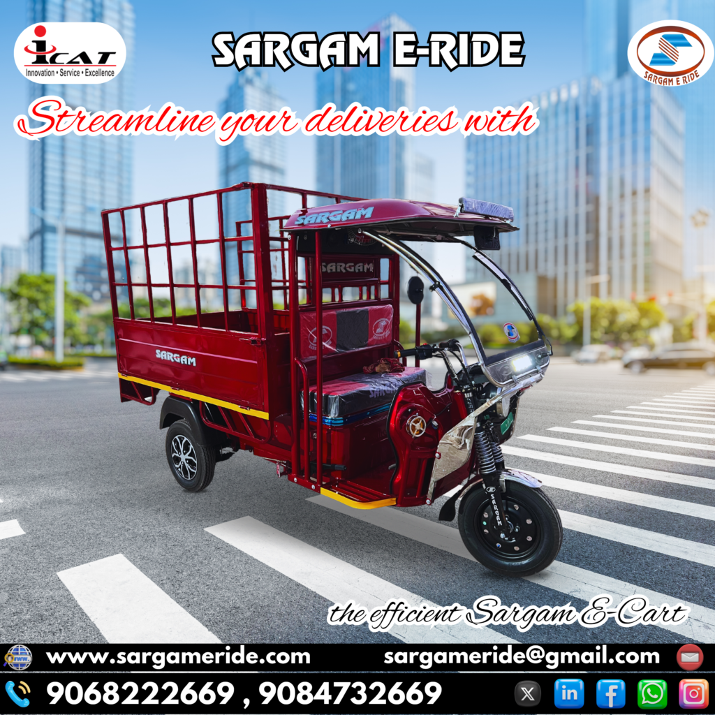 electric cargo auto rickshaw