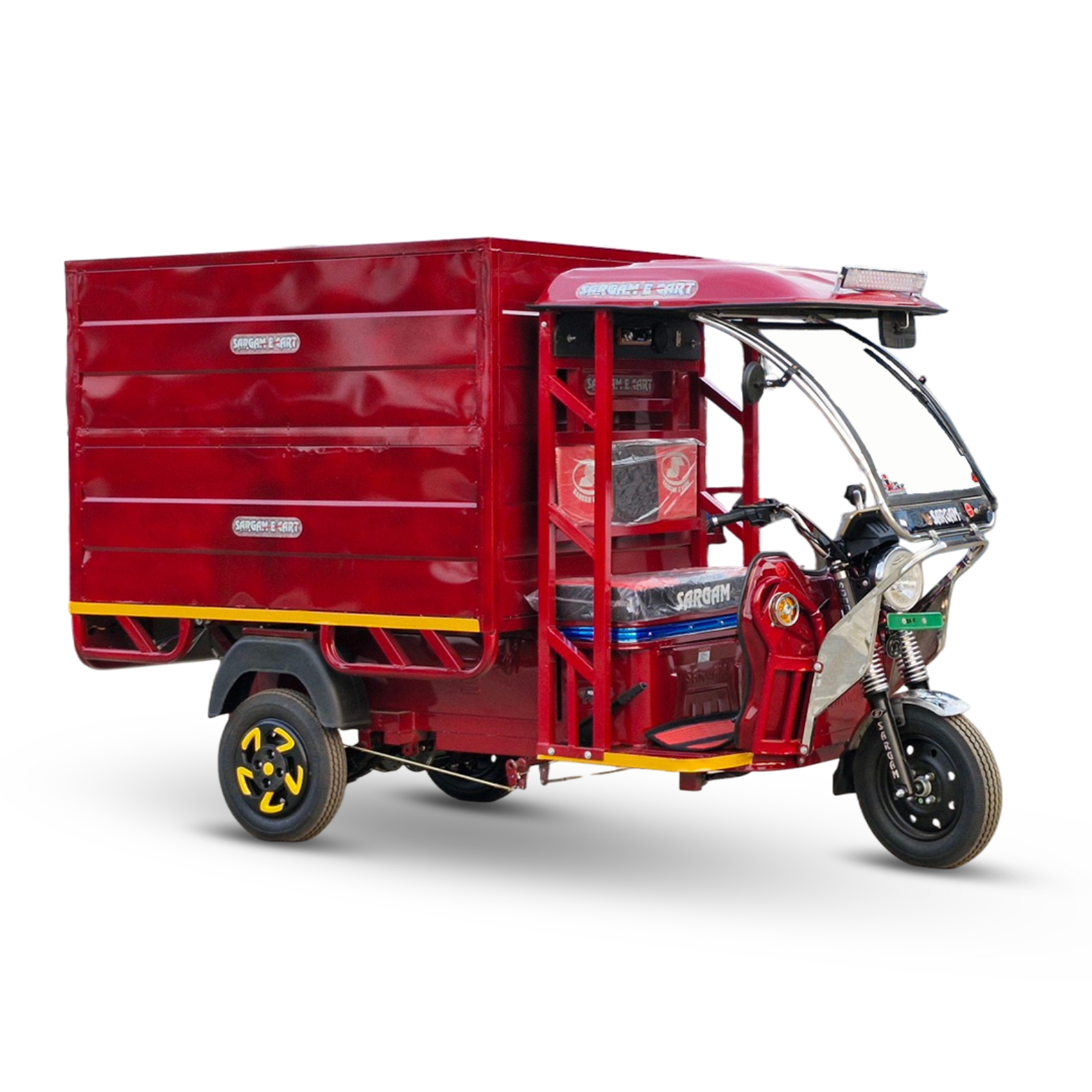 top sargam e cargo red model
