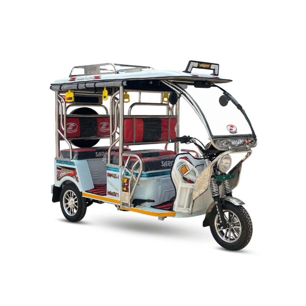 sargam e ride white dlx ss model