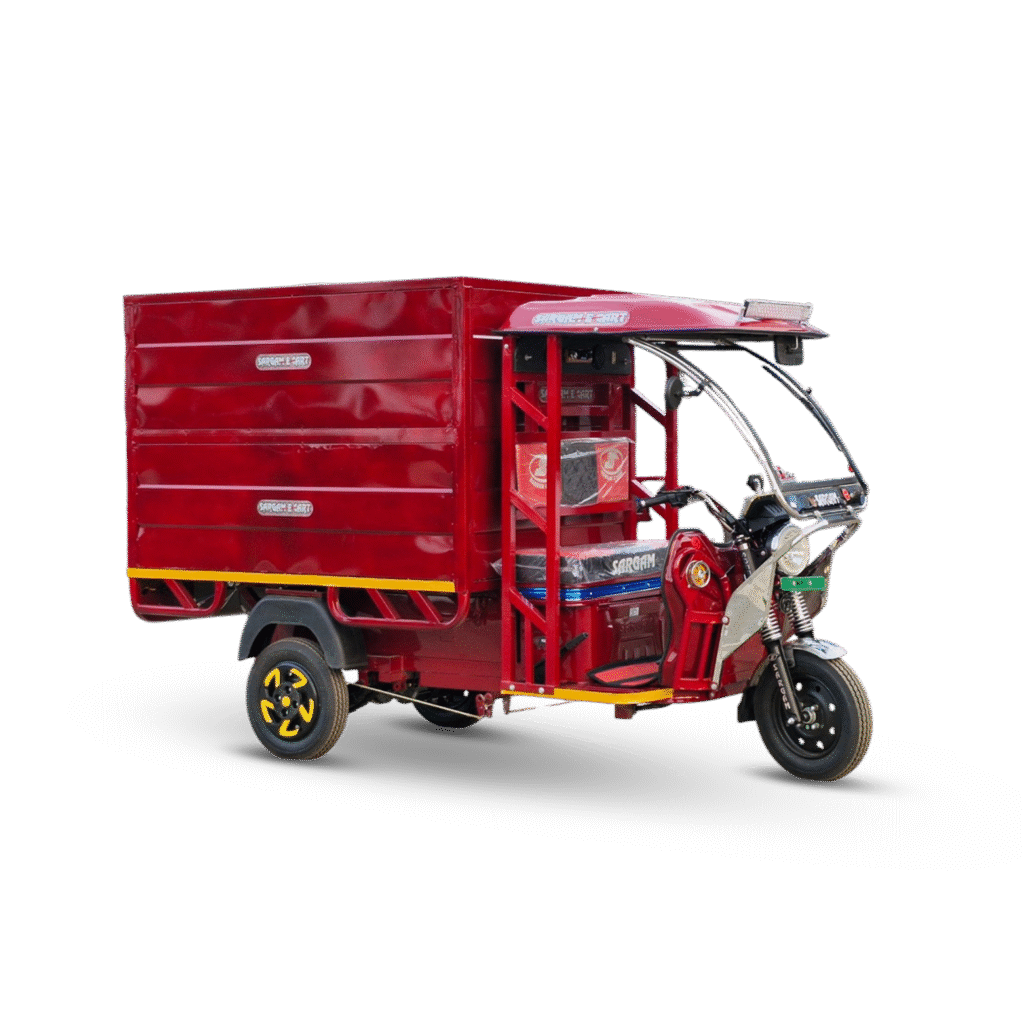 sargam ev cargo closed body