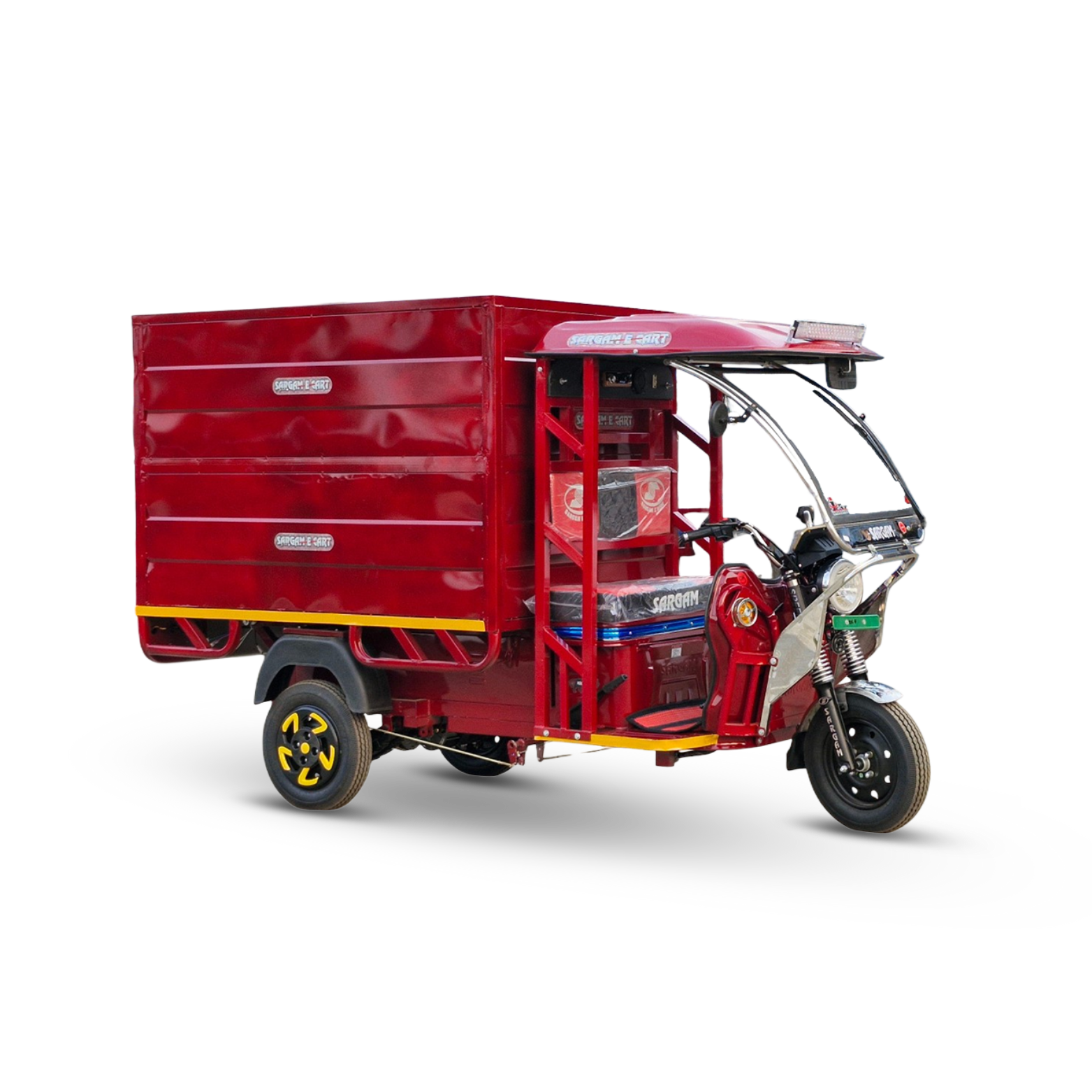 sargam ev cargo closed body